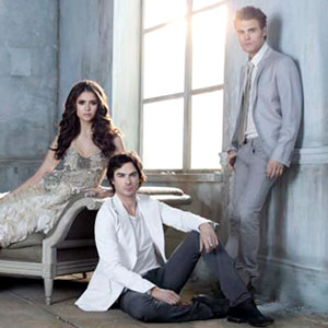 Nina Dobrev, Ian Somerhalder, Paul Wesley, The Vampire Diaries Nina Dobrev, Ian Somerhalder, Paul Wesley, The Vampire Diaries
